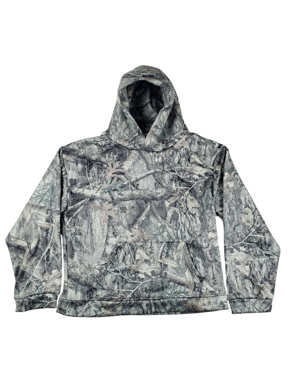 Akimbo Hoodie Men Medium Realtree Edge Camo Boxy Streetwear Hunting Pullover